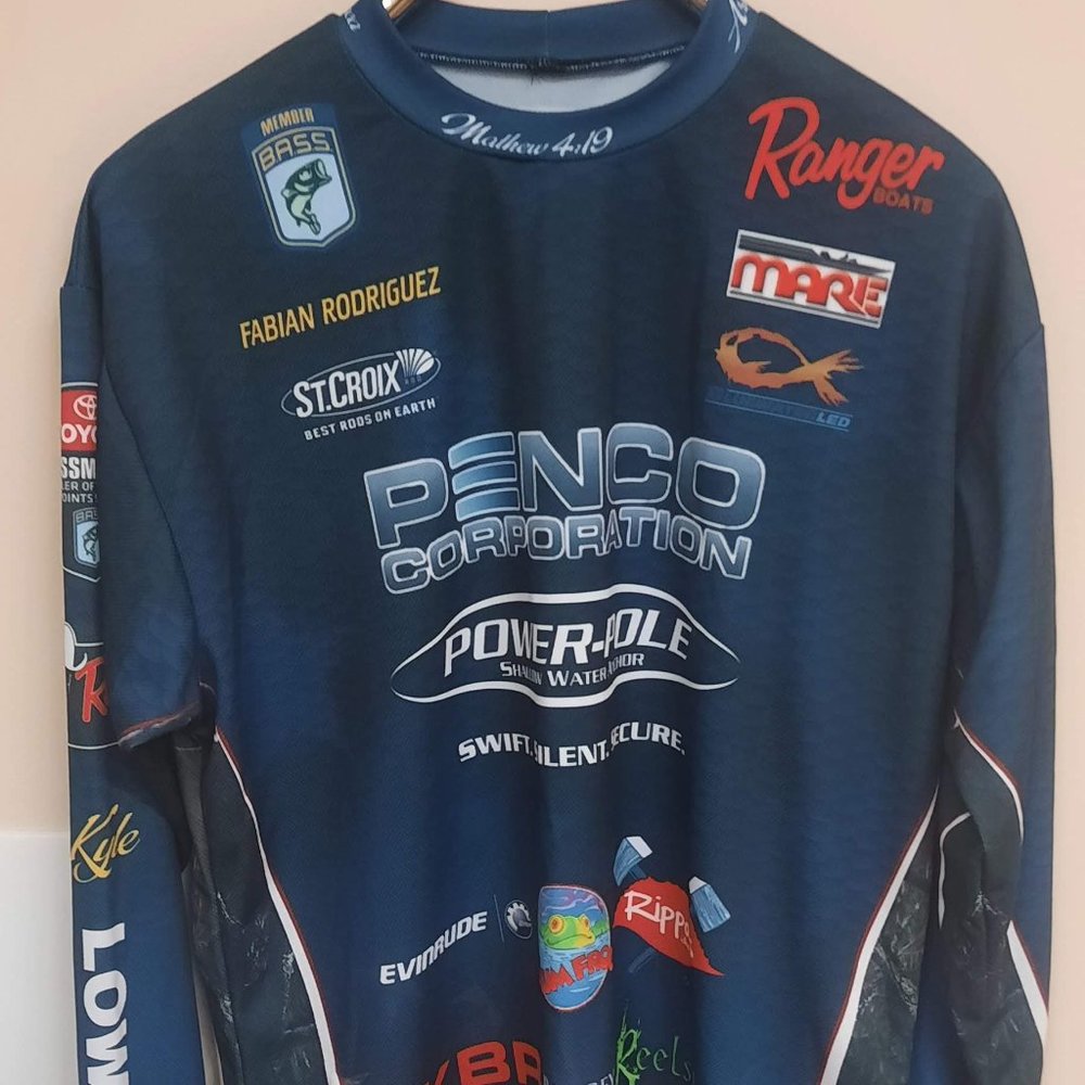 Bass Master Fishing Team Long Sleeve Shirt - XL
